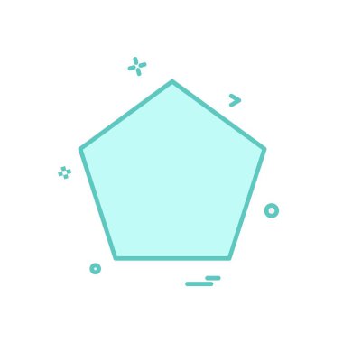 Şekil simge tasarlamak vektör 