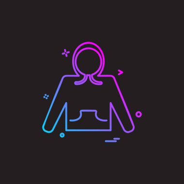 Bezler simge tasarlamak vektör 