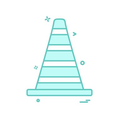 VLC road blocker vektör 