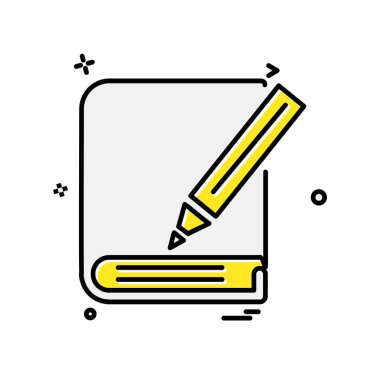 Eğitim simge tasarlamak vektör