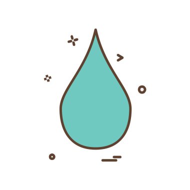 Simge tasarım vektörünü bırak