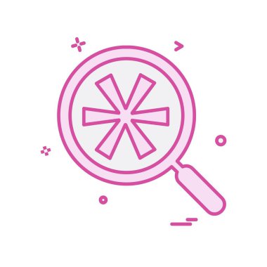 Arama simge tasarlamak vektör