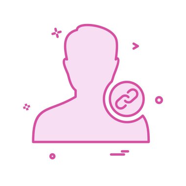 Avatar erkek simge tasarım vektörü