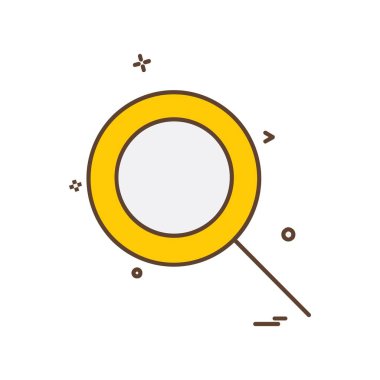 Arama simge tasarlamak vektör