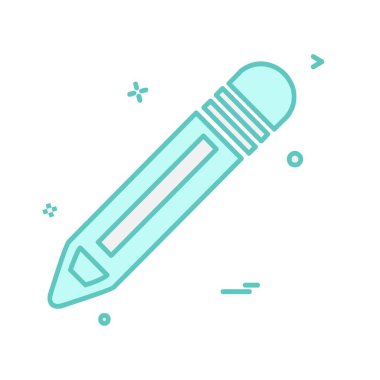 Kalem simgesi tasarım vektörü