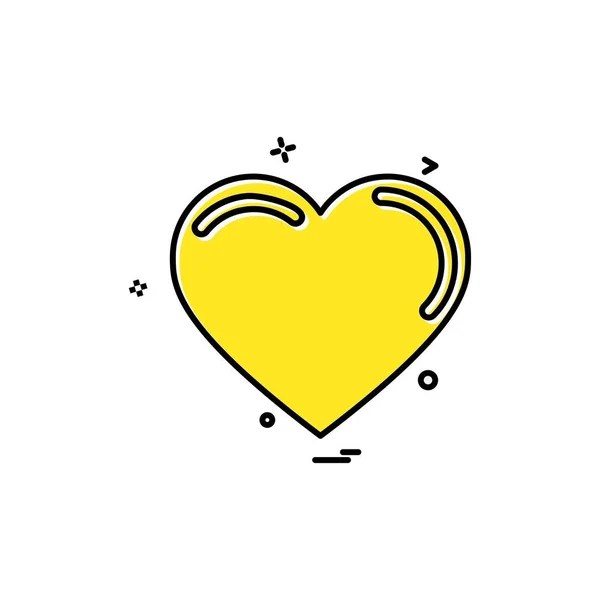 Corazones Icono Diseño Vector — Archivo Imágenes Vectoriales