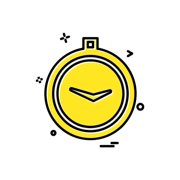 Kompass Icon Design Vektor — Stockvektor