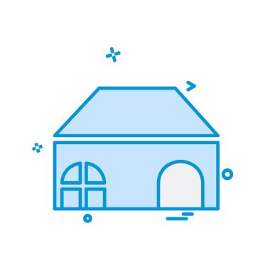 Emlak simge tasarlamak vektör