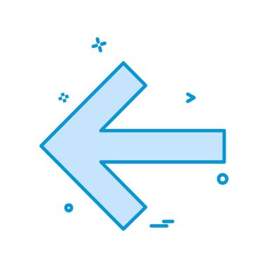 Ok simgesi tasarım vektörü