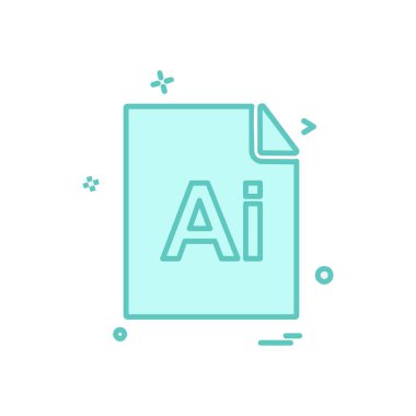 Dosya simgesi tasarım vektörü