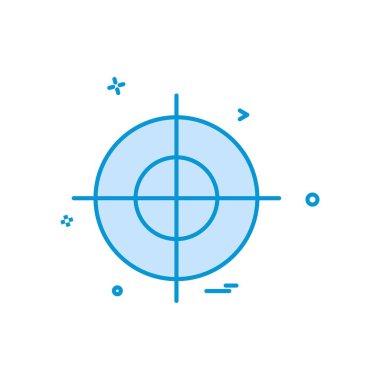 hedef simge vektör tasarımı