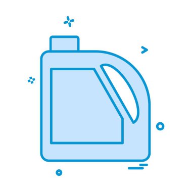 Şişe simge tasarlamak vektör 