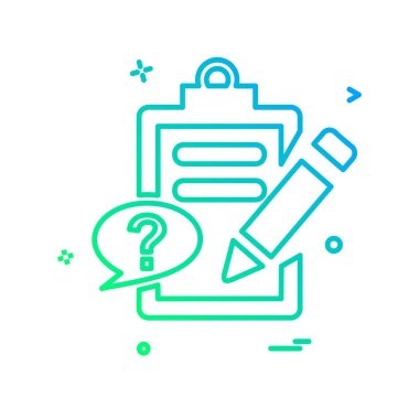 Pano simgesi tasarım, renkli vektör çizim