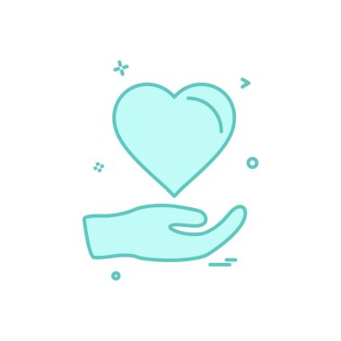 Tıbbi simge tasarım, renkli vektör çizim