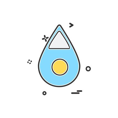 Petrol simge tasarlamak vektör 