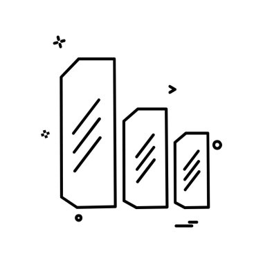 Emlak simge tasarlamak vektör