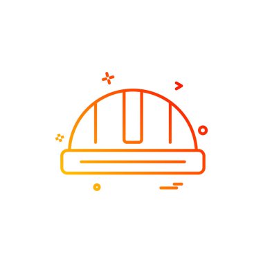 İş simgesi tasarım, renkli vektör çizim