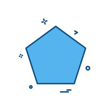 Şekil simge tasarlamak vektör 