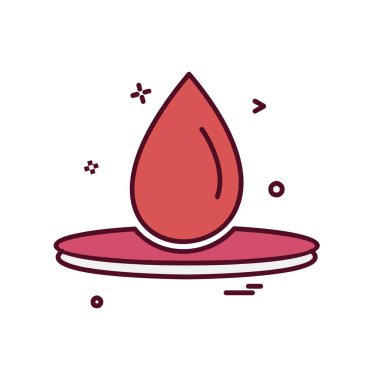 Tıbbi simge tasarım vektörü