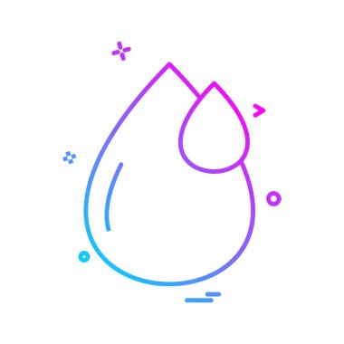 Yüzme simge tasarlamak vektör 