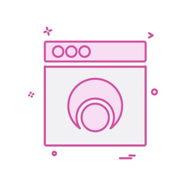 Web düzen simge tasarlamak vektör