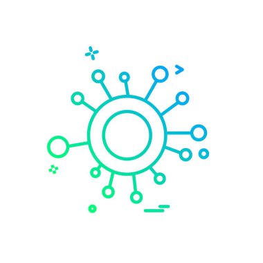 Simge tasarım vektörünü paylaş