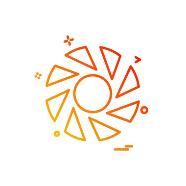 Kamera simgesi tasarım vektörü