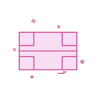 Kozmetik simgesi tasarım vektörü