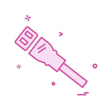 LAN kablosu simge tasarlamak vektör