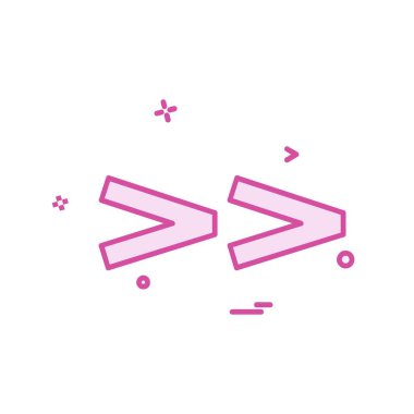 Kod simgesi tasarım vektörü