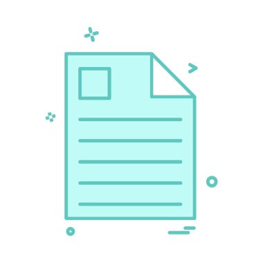 Tıbbi simge tasarım, renkli vektör çizim