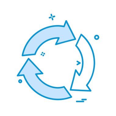 Ok simgesi tasarım vektörü