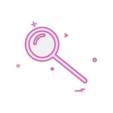 Arama simge tasarlamak vektör