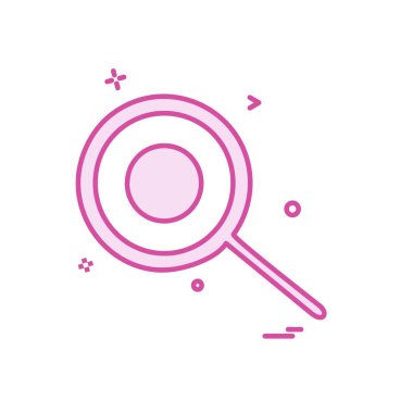 Arama simge tasarlamak vektör