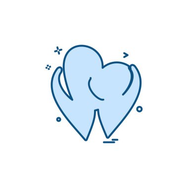 Kalpler simge tasarlamak vektör