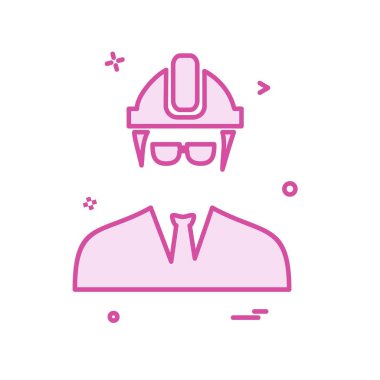 Avatar simge tasarlamak vektör 