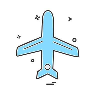 Seyahat simgesi tasarım vektörü 