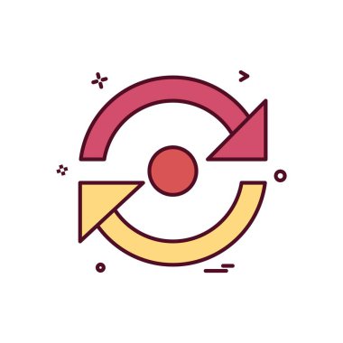 Simge tasarım vektörünü tazele