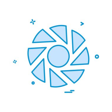 Kamera simgesi tasarım vektörü