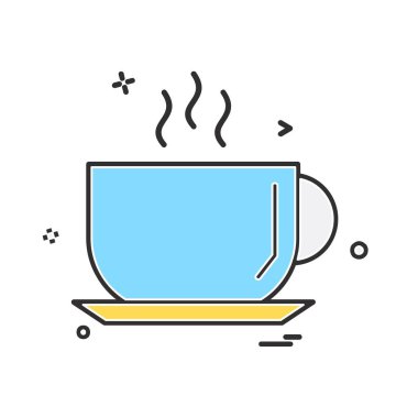 Gıda simgesi tasarım vektörü