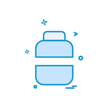 Seyahat çanta simge tasarlamak vektör