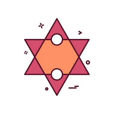 bilim simgesi vektör tasarımı