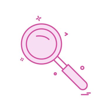 Arama simgesi vektör tasarımı