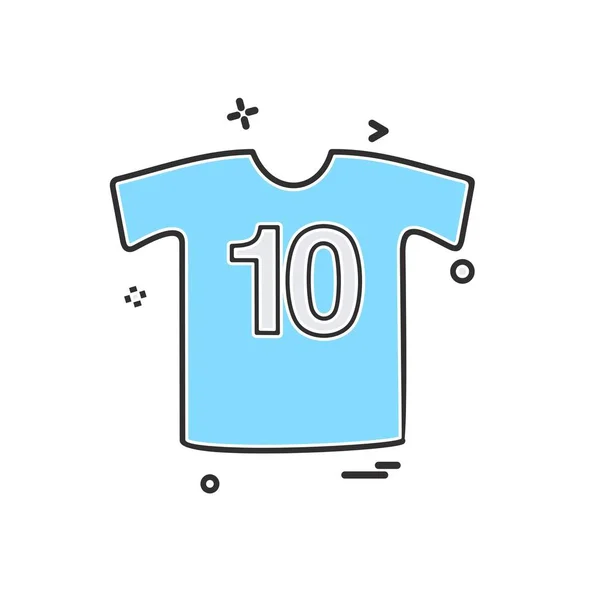 Fútbol Icono Diseño Vector — Vector de stock