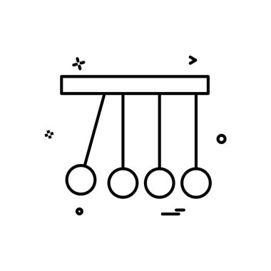 Sarkaç simge tasarlamak vektör
