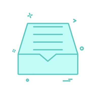 Dropbox simgesi tasarım, vektör çizim