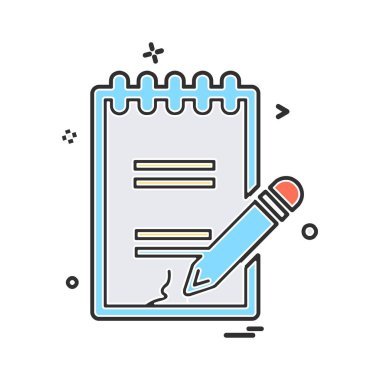 Dosya simgesi tasarım vektörü 