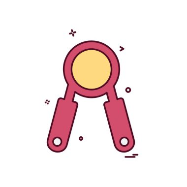 Bilek simgesi tasarım vektörü