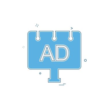 LCD multimedya iş office simge vektör desige