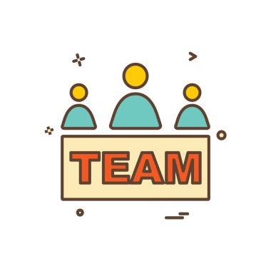 Grup avatar simge tasarım vektörü